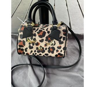 Betsey Johnson Mini Barrel Crossbody